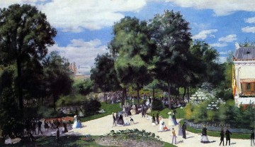 champs elysees paris fair Pierre Auguste Renoir Oil Paintings